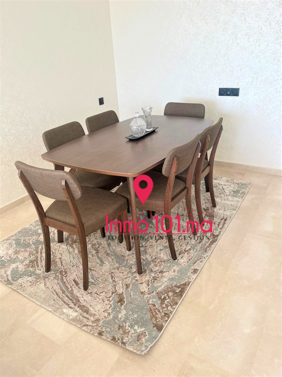 Location appartement meublé à Hay Riad ZLLAM1452